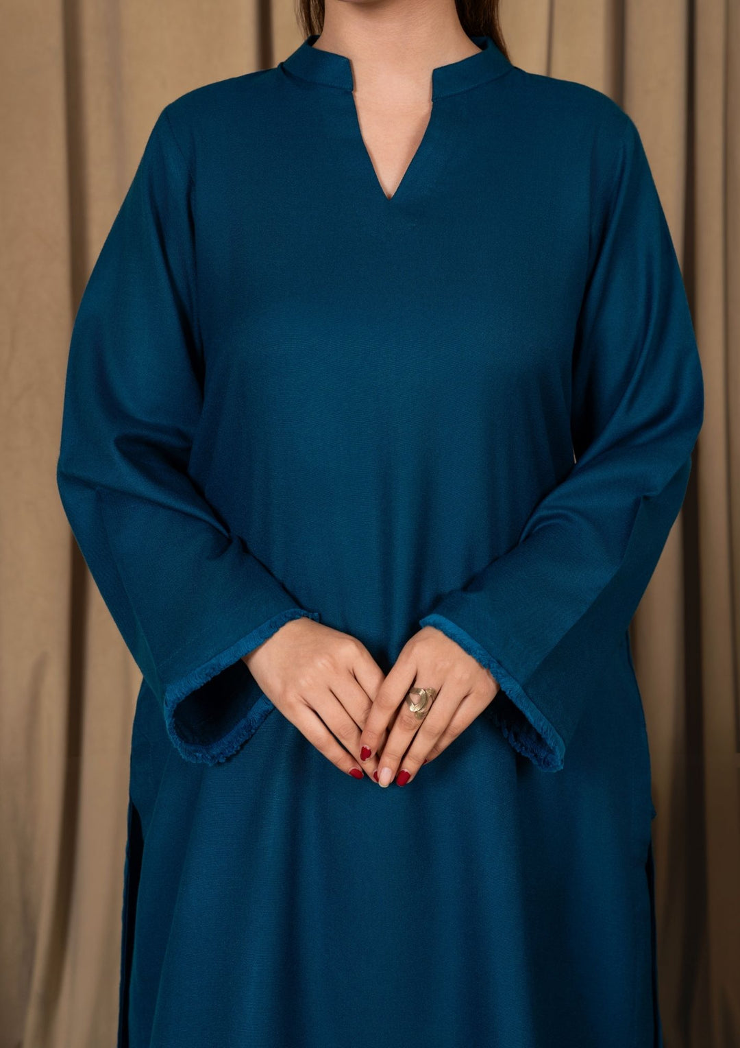 2pc Alpine Karandi with Farshi Shalwar ROZ-W25-0009