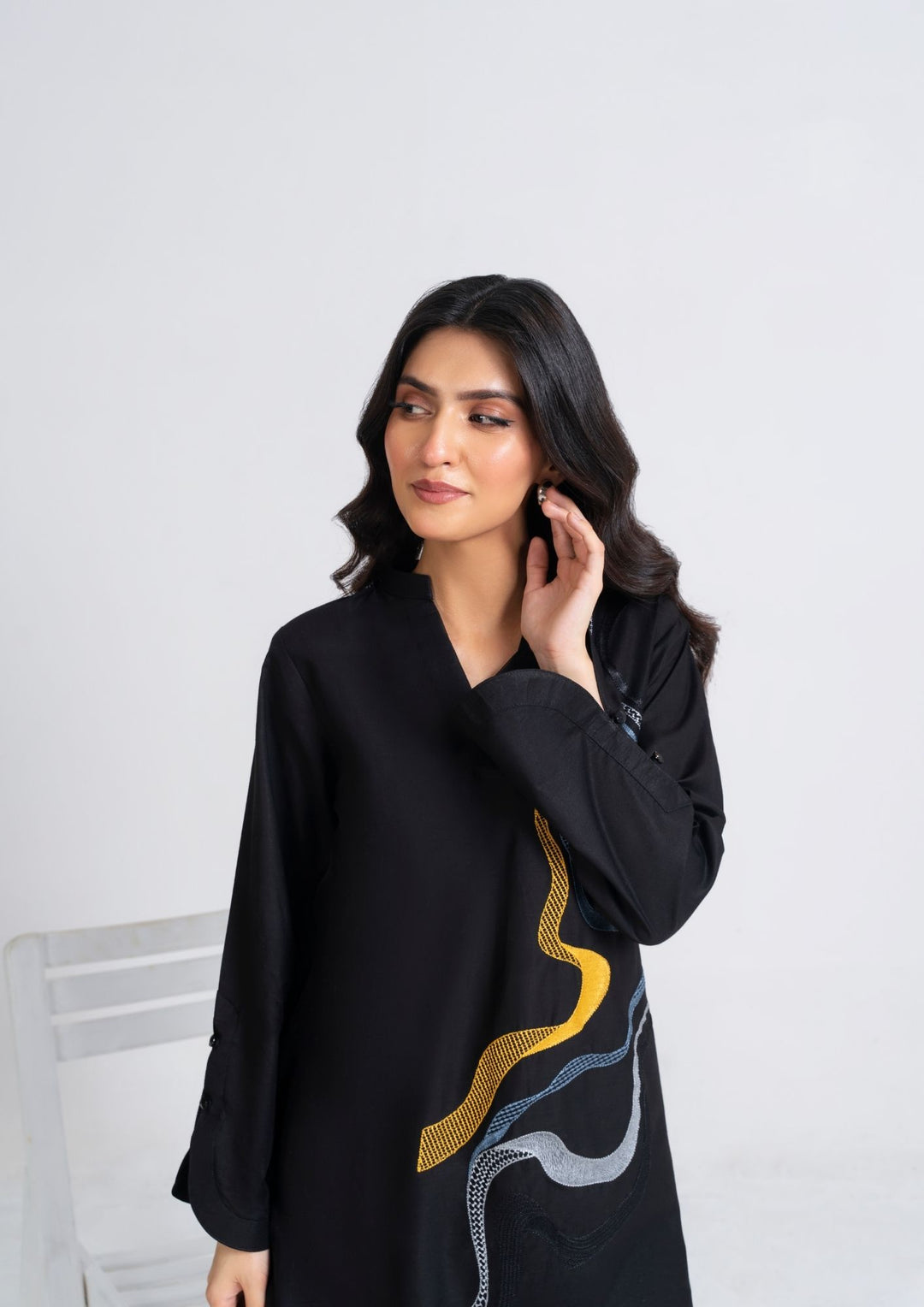 2Pc Embroidered Cambric JUPITER-F25-0018