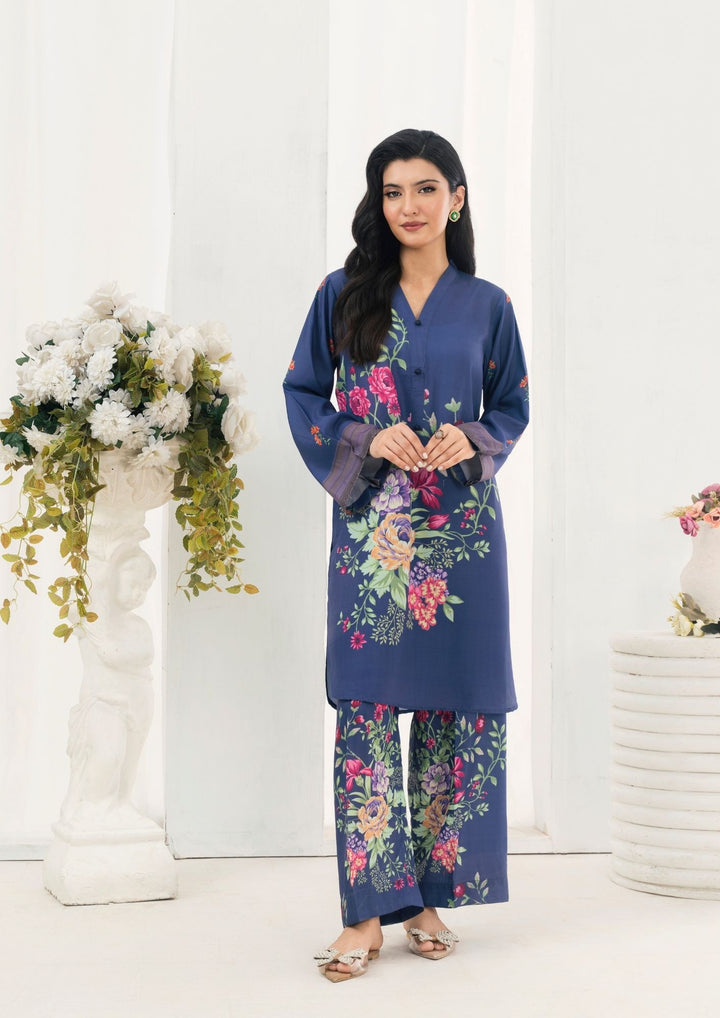 2Pc Printed Arabic Silk AML-W25-0047