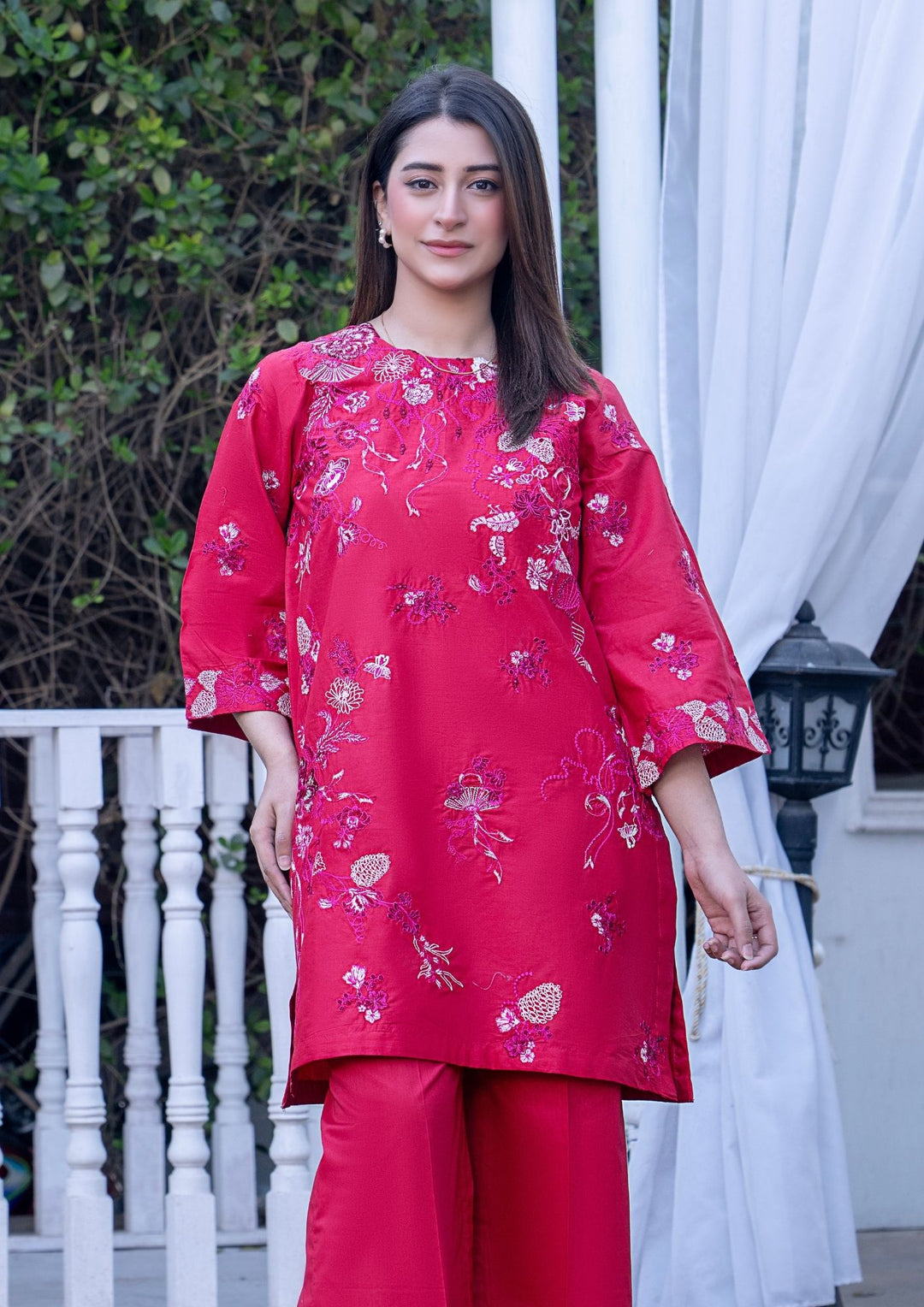 2Pc Embroidered Lawn SUM-M26-0010