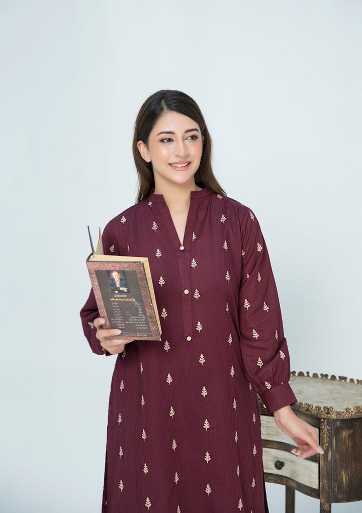 2 Pc Embroidered Lawn Cotton ELD-W25-0010