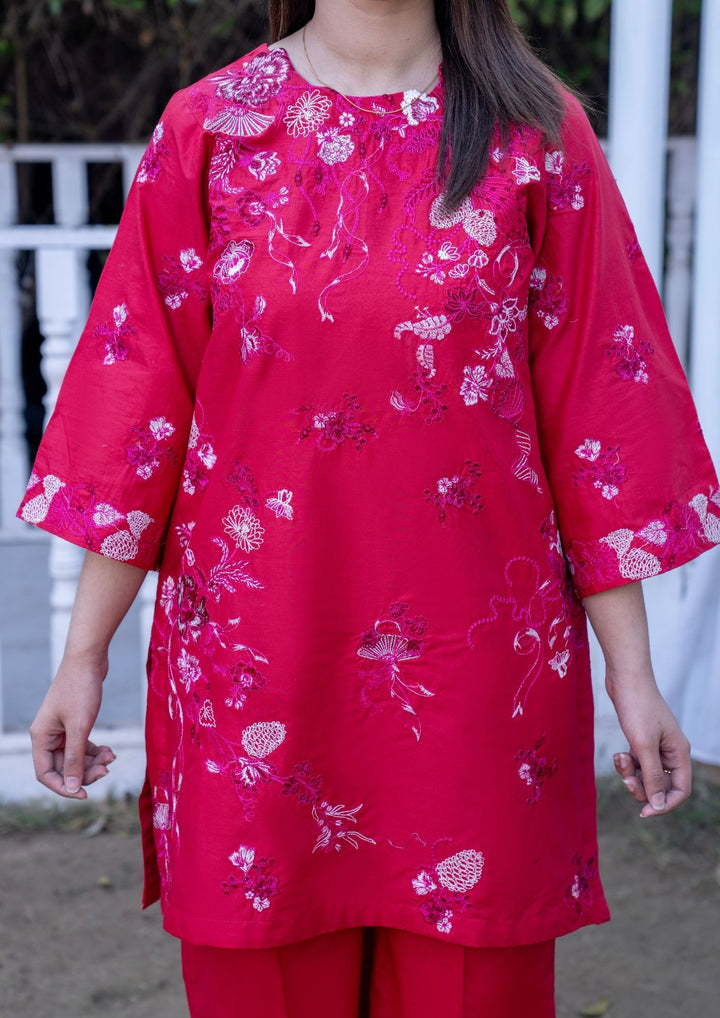 2Pc Embroidered Lawn SUM-M26-0010