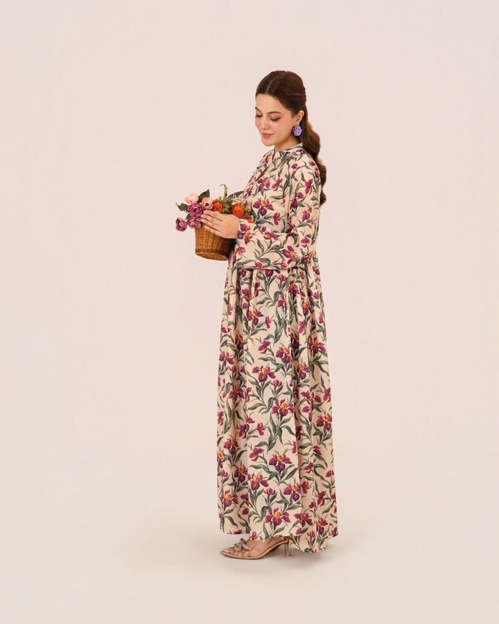 1Pc Digital Print Swiss Silk Long Tunic JUPITER-F25-0043