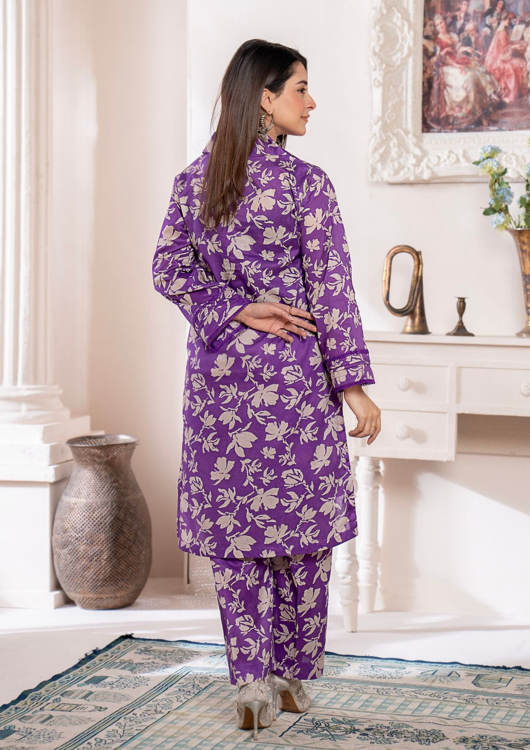 2Pc Digital Print Lawn Gulmeena-G26-0027