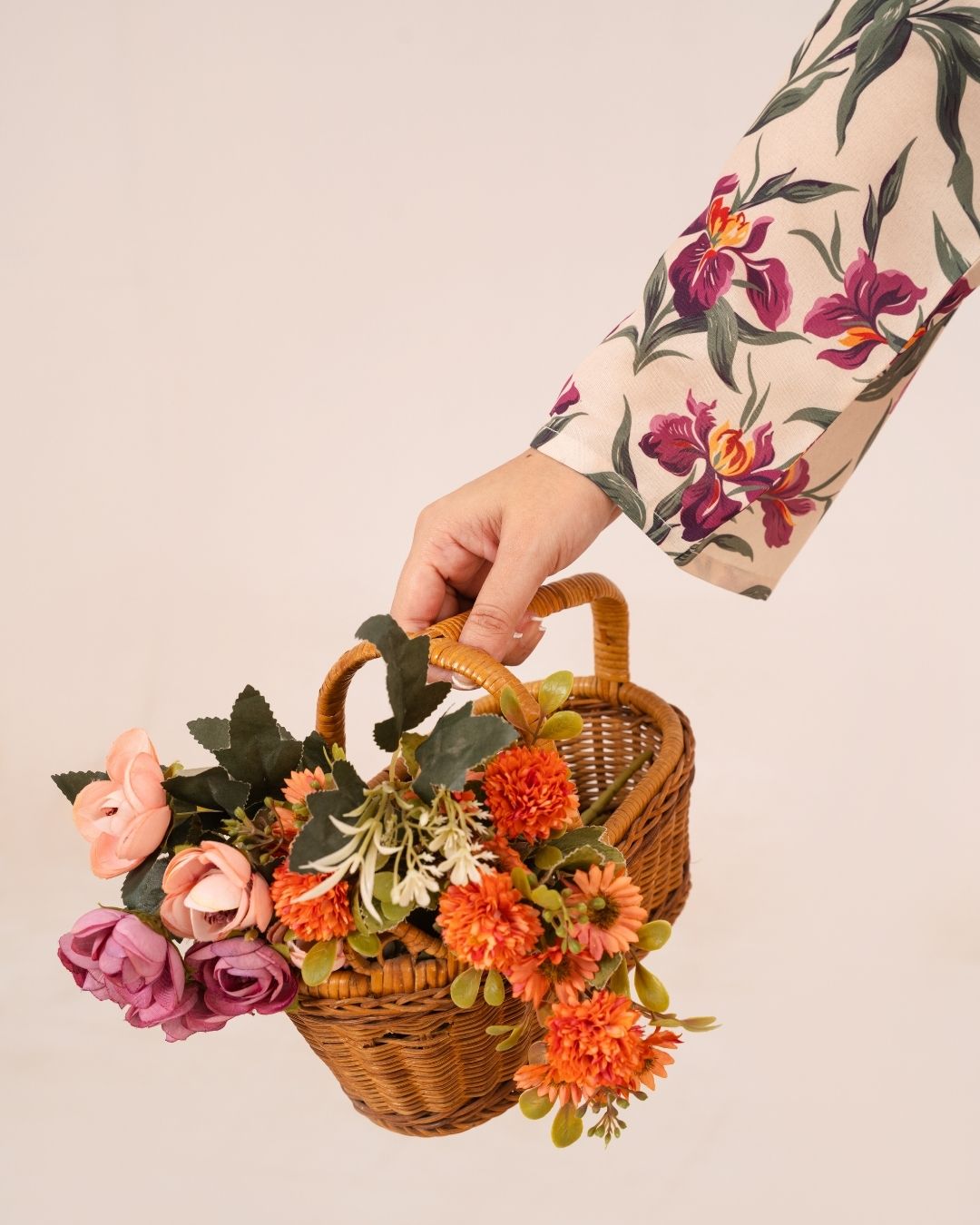 1Pc Digital Print Swiss Silk Long Tunic JUPITER-F25-0043