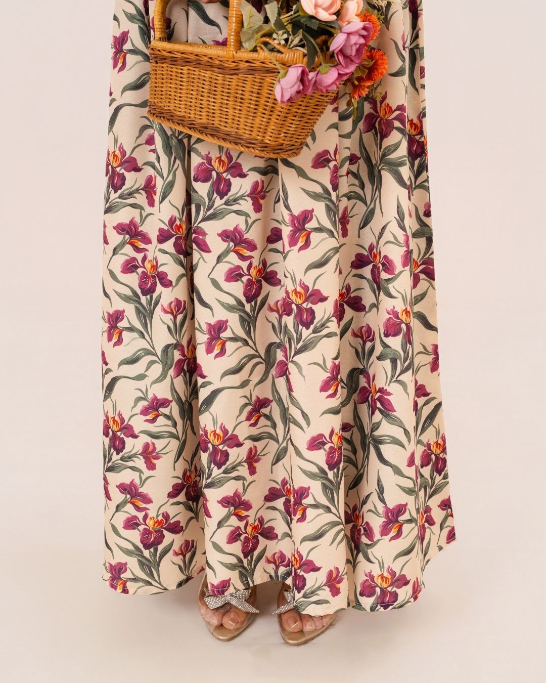 1Pc Digital Print Swiss Silk Long Tunic JUPITER-F25-0043