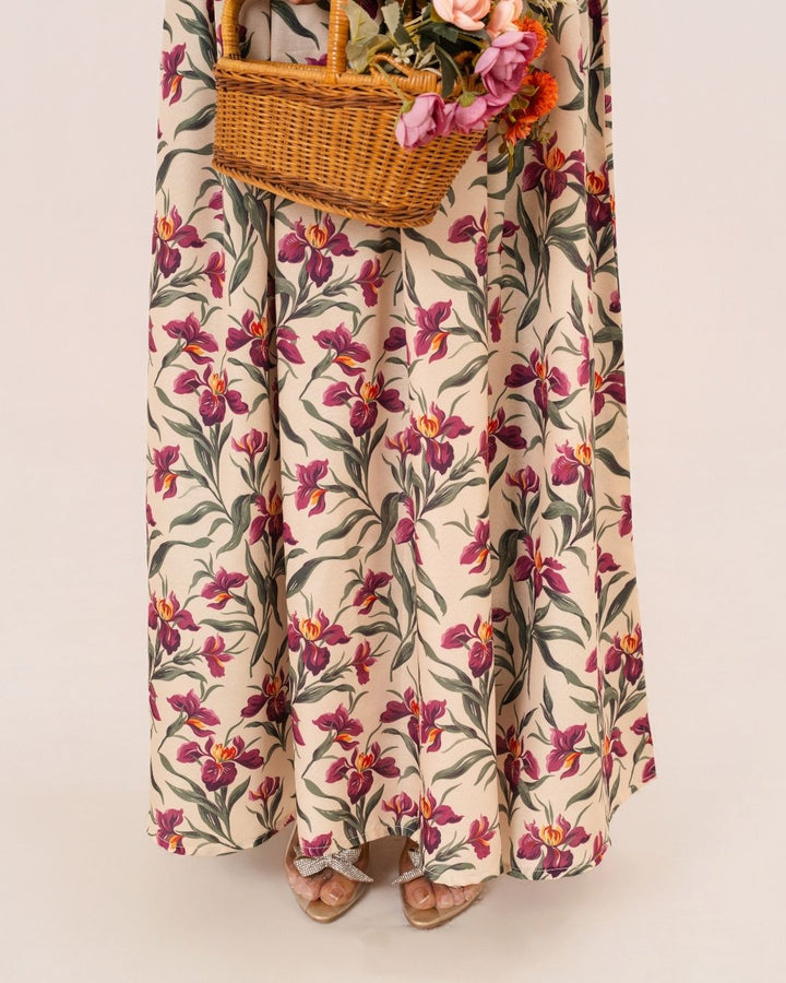 1Pc Digital Print Swiss Silk Long Tunic JUPITER-F25-0043