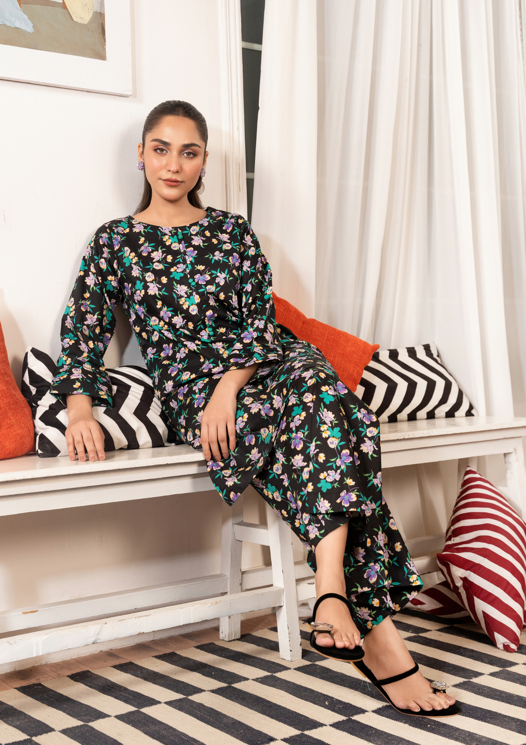 2Pc Digital Print Lawn GULMEENA-G25-0023