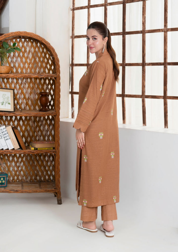 2pc Multi Embroidered Khaddar AML-W25-0009