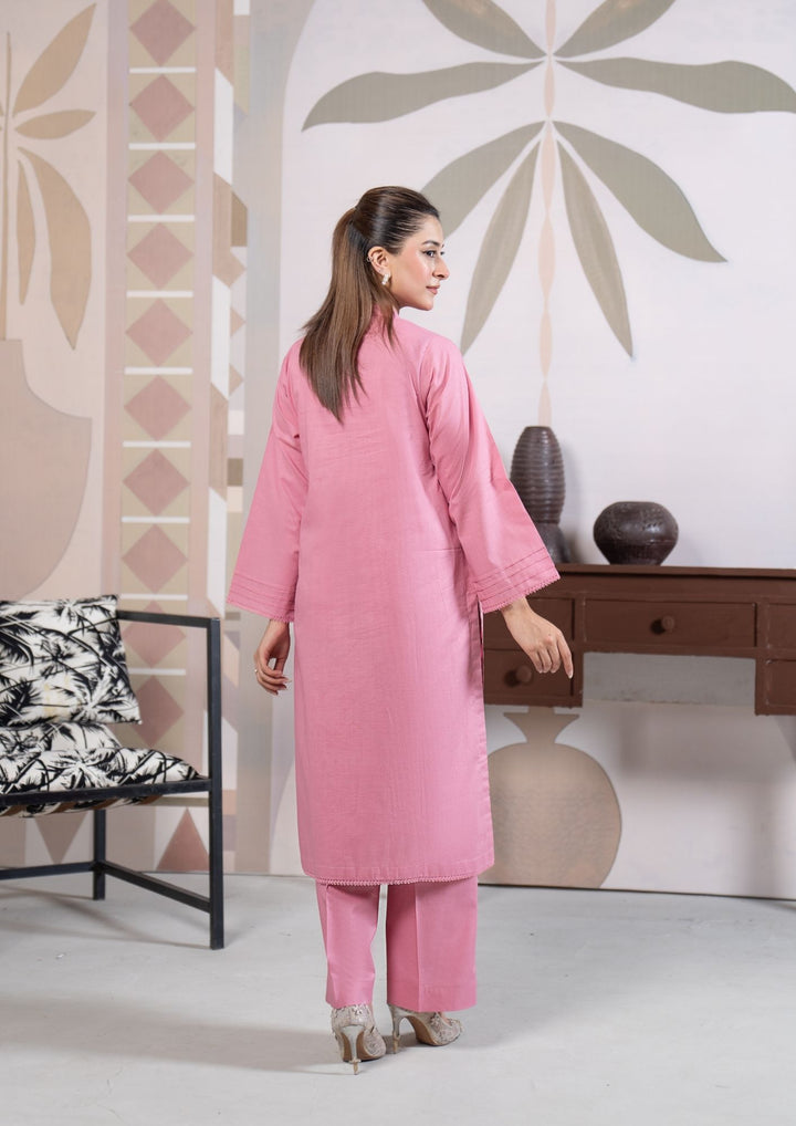 2Pc Cotton Lawn Rose Pink ROZ-R26-0004