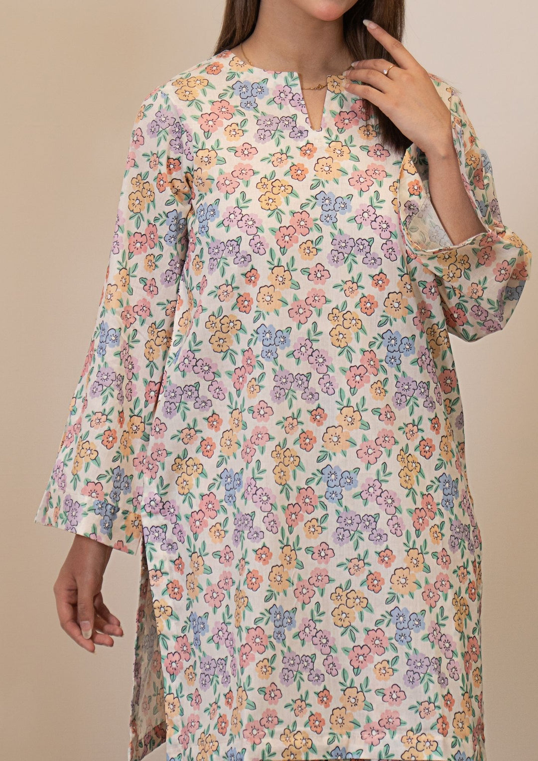 2Pc Digital Print Lawn Gulmeena-G26-0028