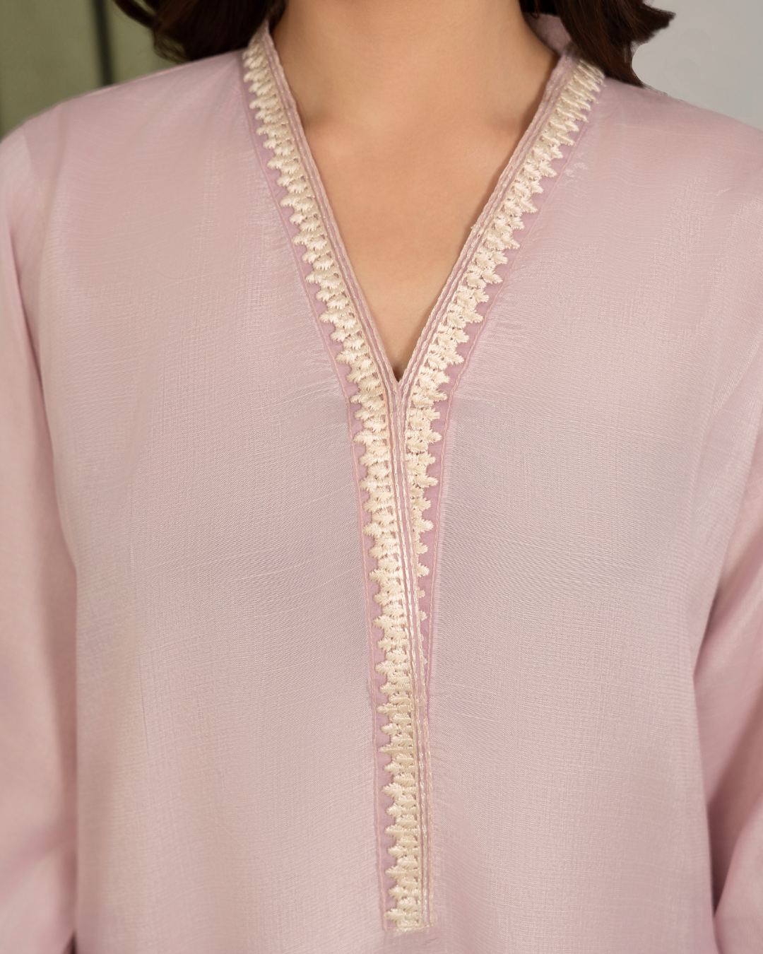 3Pc Embroidered Raw Silk with Farshi Shalwar FATAH-F25-0021