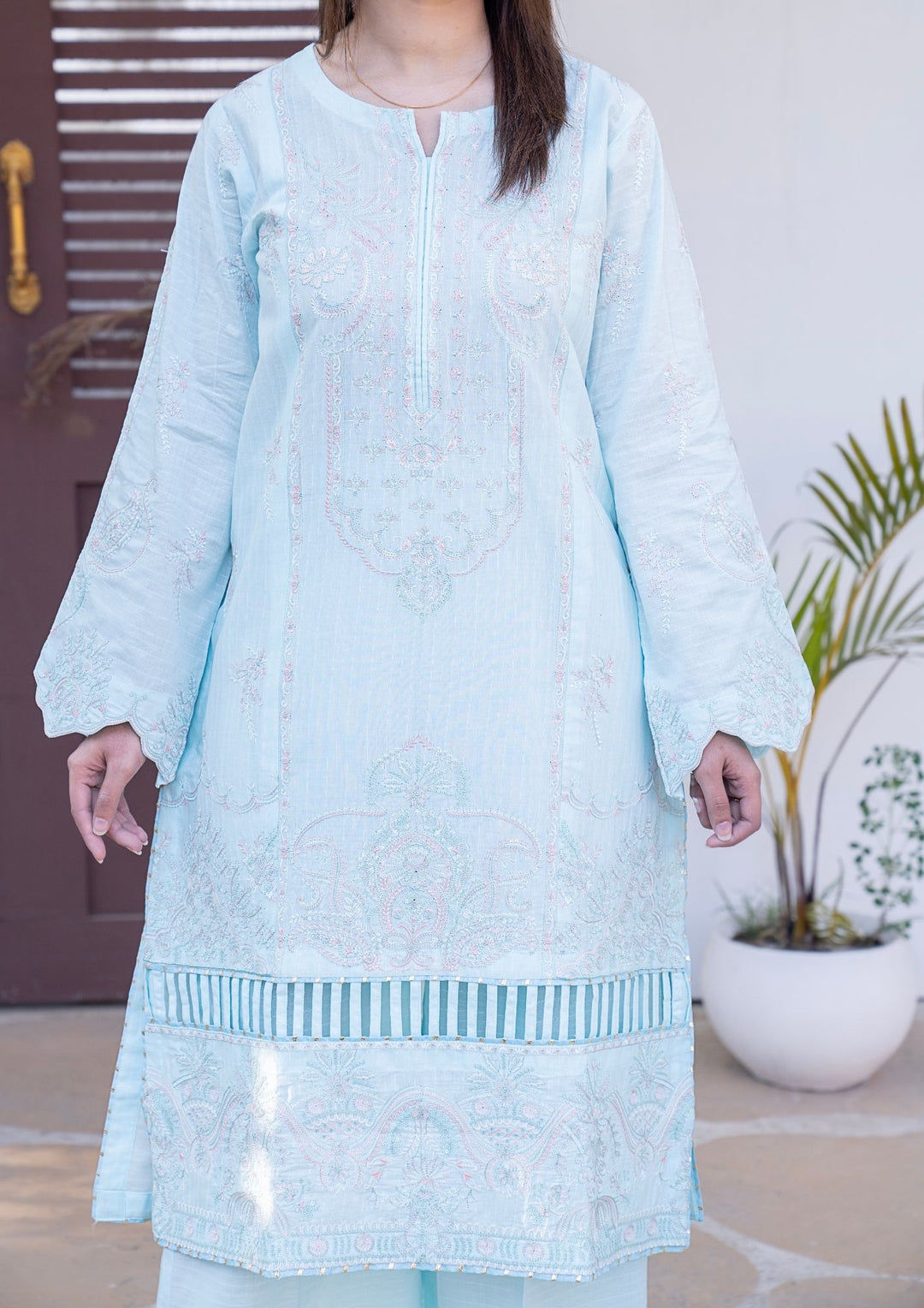 2Pc Embroidered Lawn SUM-M26-0006