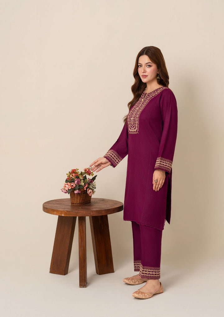 2pc Embroidered Alpine AML-W25-0019