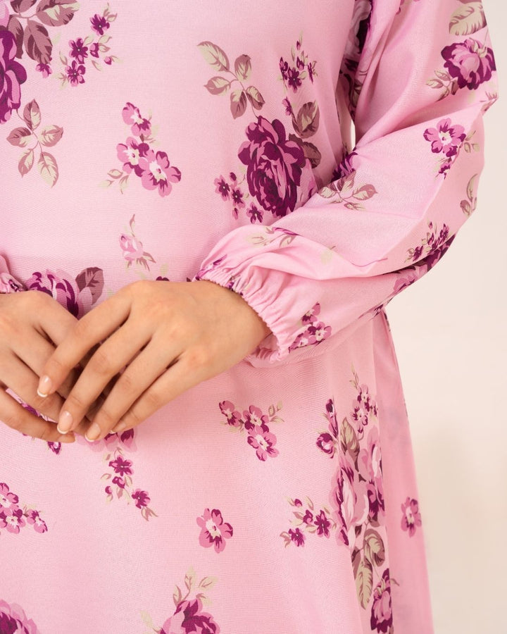 1Pc Digital Print Swiss Silk Long Tunic JUPITER-F25-0037