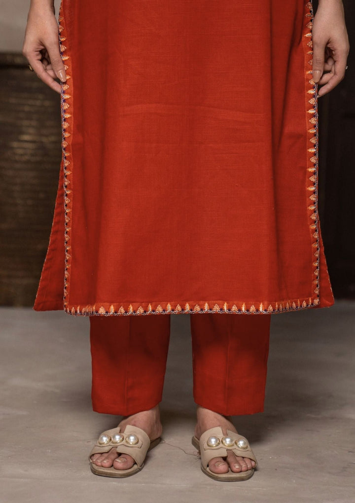 3Pc Embroidered Khaddar AMLT-W26-0008
