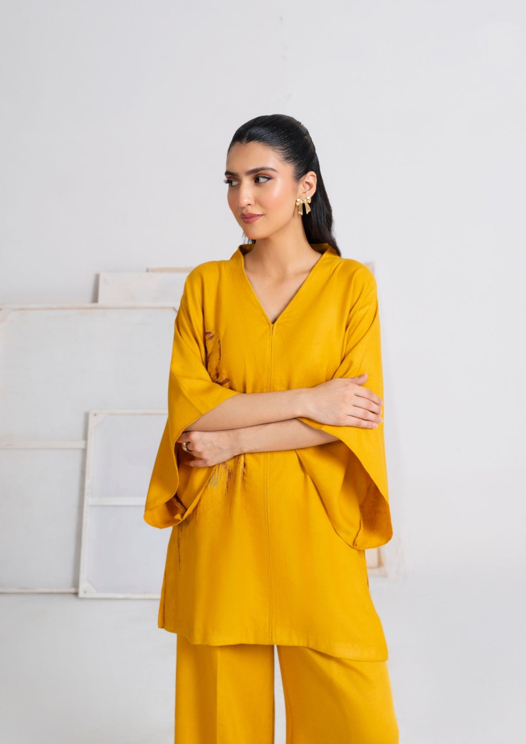 2Pc Embroidered Silk Karandi JUPITER-F25-0020