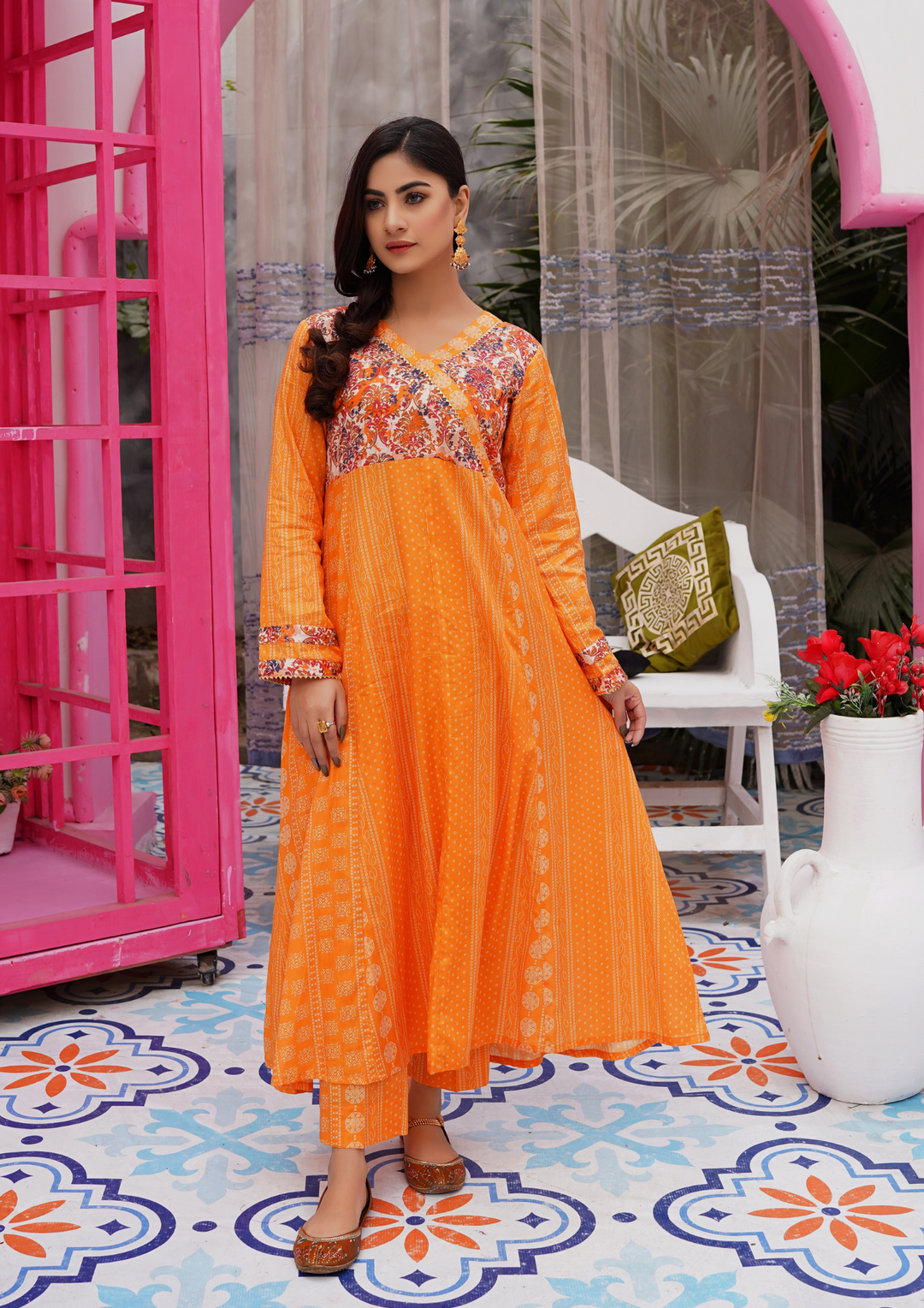 HOT Angrakha Frock New Stylish Frock Design 2019 Angrakha