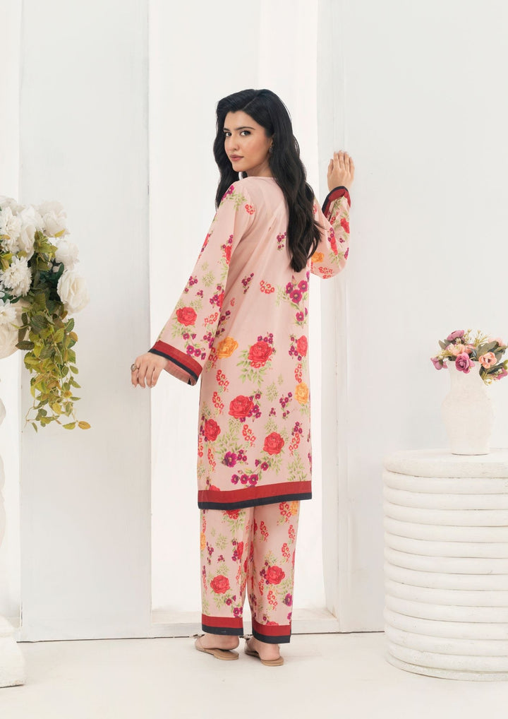 2Pc Printed Arabic Silk AML-W25-0048