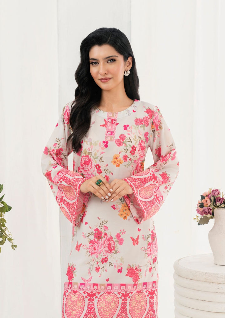 2Pc Printed Arabic Silk AML-W25-0049