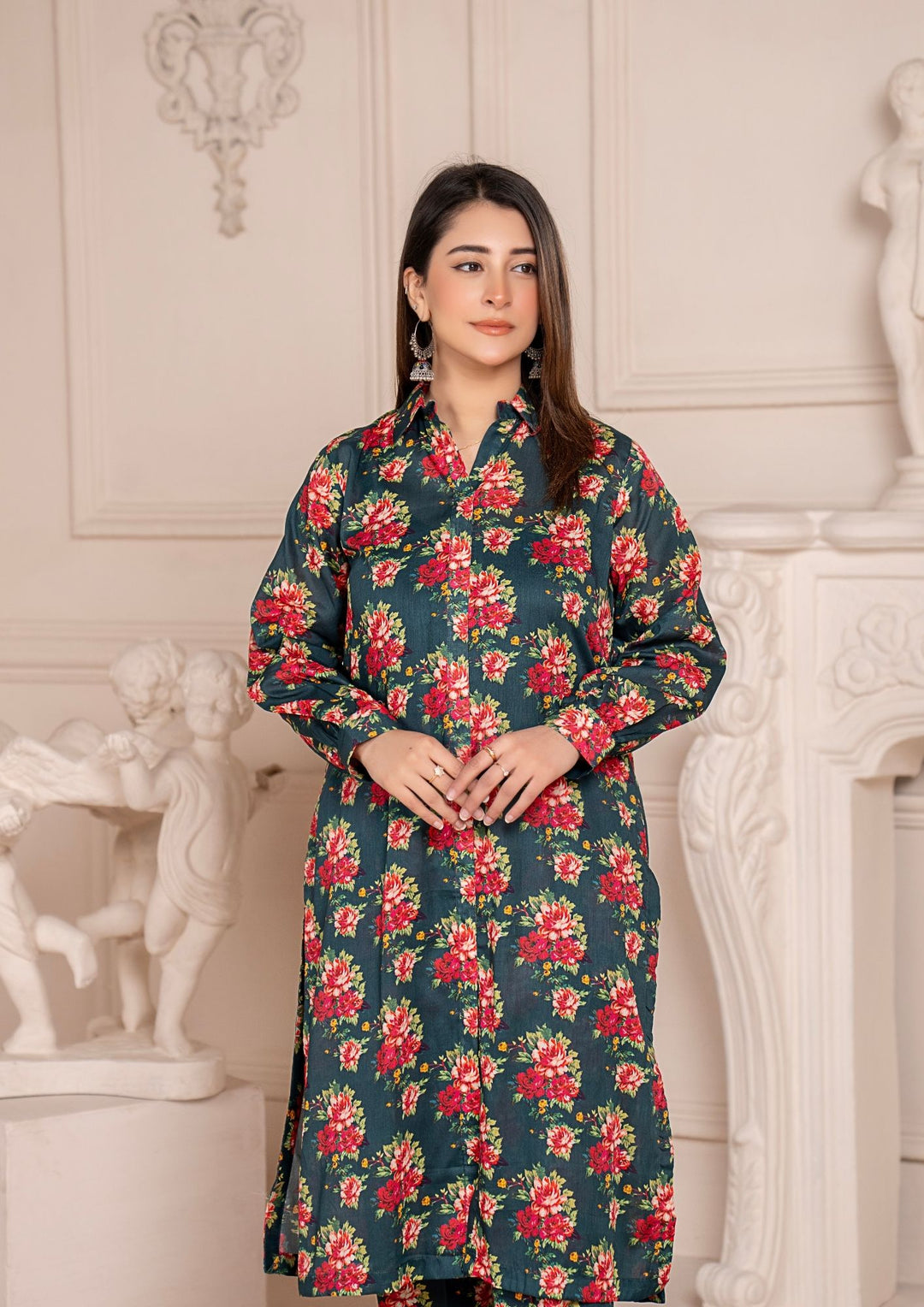 2Pc Digital Print Lawn Gulmeena-G26-0023
