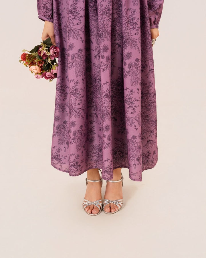 1Pc Digital Print Swiss Silk Long Tunic JUPITER-F25-0043