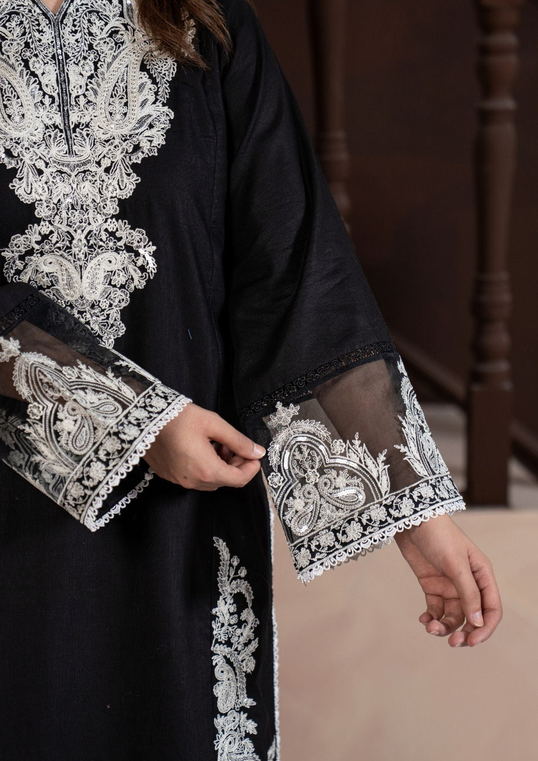 3Pc Embroidered Khaddar AMLT-W26-0009