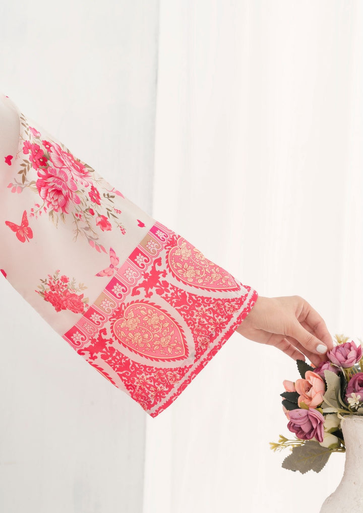 2Pc Printed Arabic Silk AML-W25-0049