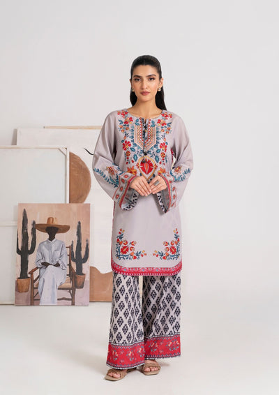 2Pc Printed Swiss Silk JUPITER-F25-0016