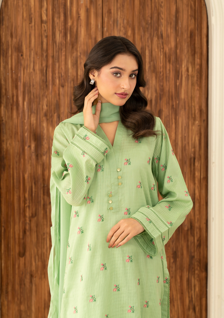 3Pc Embroidered Lawn FATAH-F25-0010