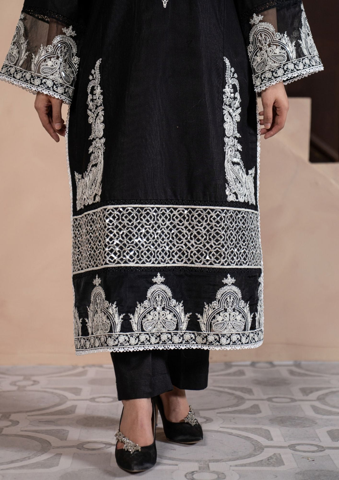 3Pc Embroidered Khaddar AMLT-W26-0009