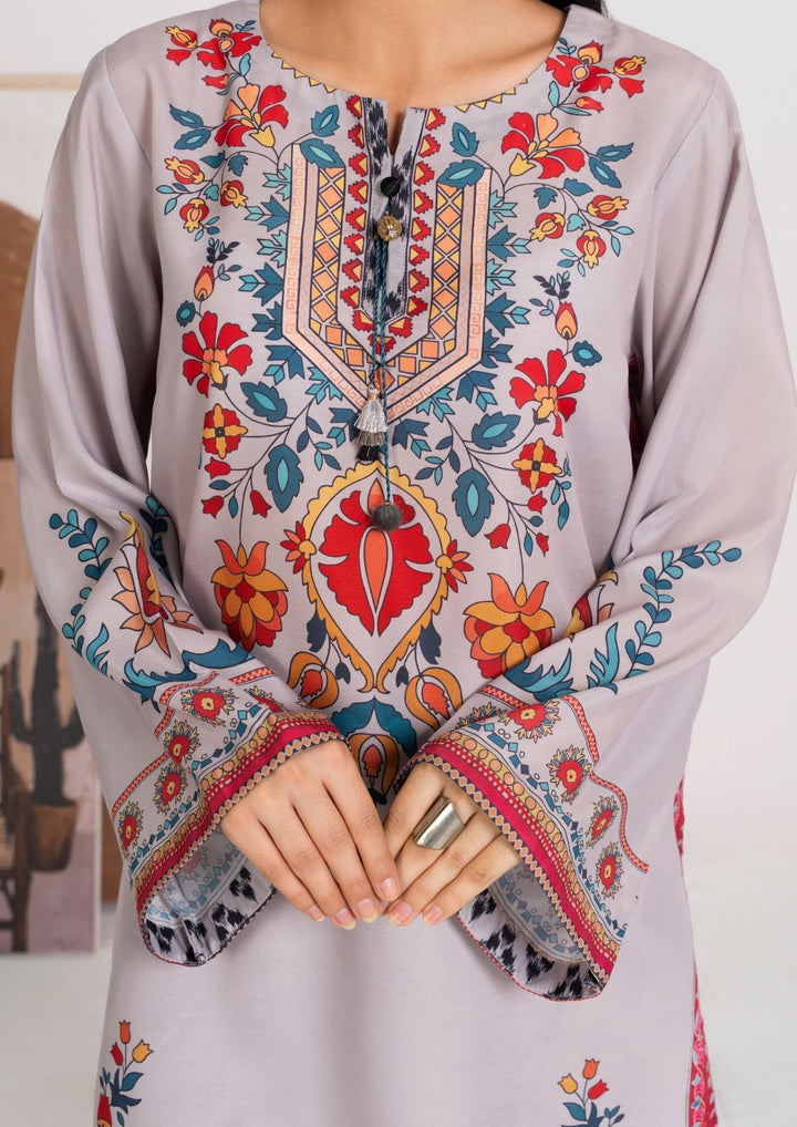 2Pc Printed Swiss Silk JUPITER-F25-0016