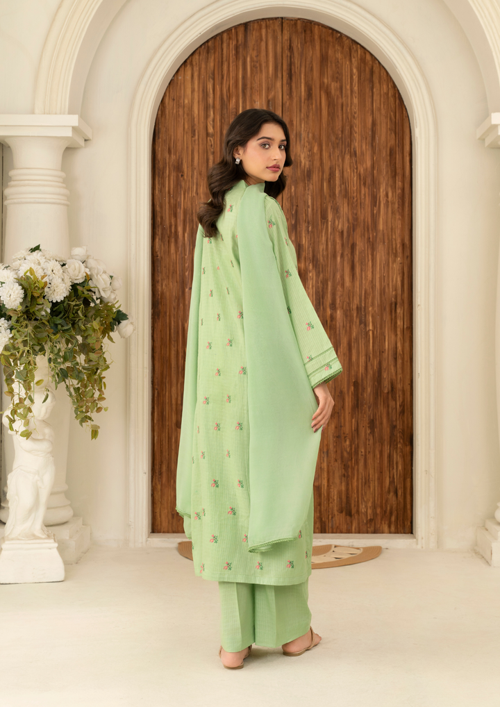 3Pc Embroidered Lawn FATAH-F25-0010