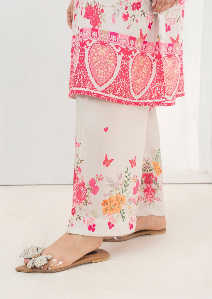2Pc Printed Arabic Silk AML-W25-0049