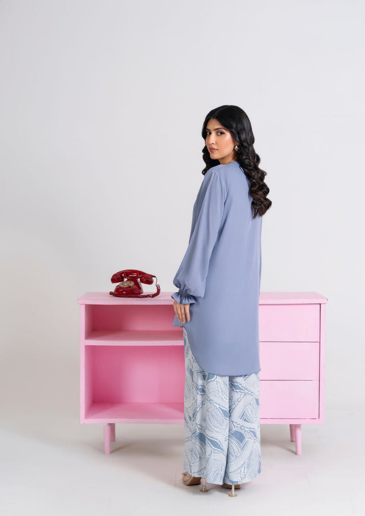 3PC Dyed Georgette Shirt with Digital Print Trouser & Camisole JUPITER-F25-0001