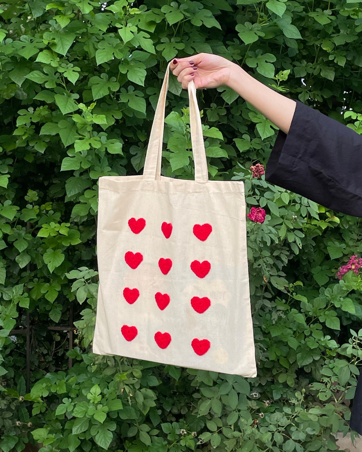 Handmade Crochet Tote Bag HCTB-S25-0003