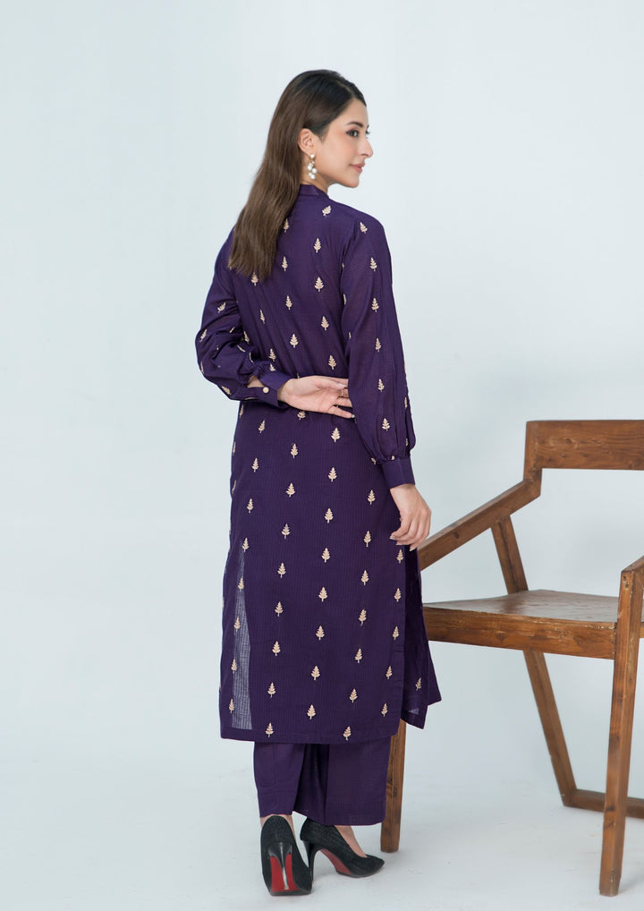 2 Pc Embroidered Lawn Cotton ELD-W25-0012