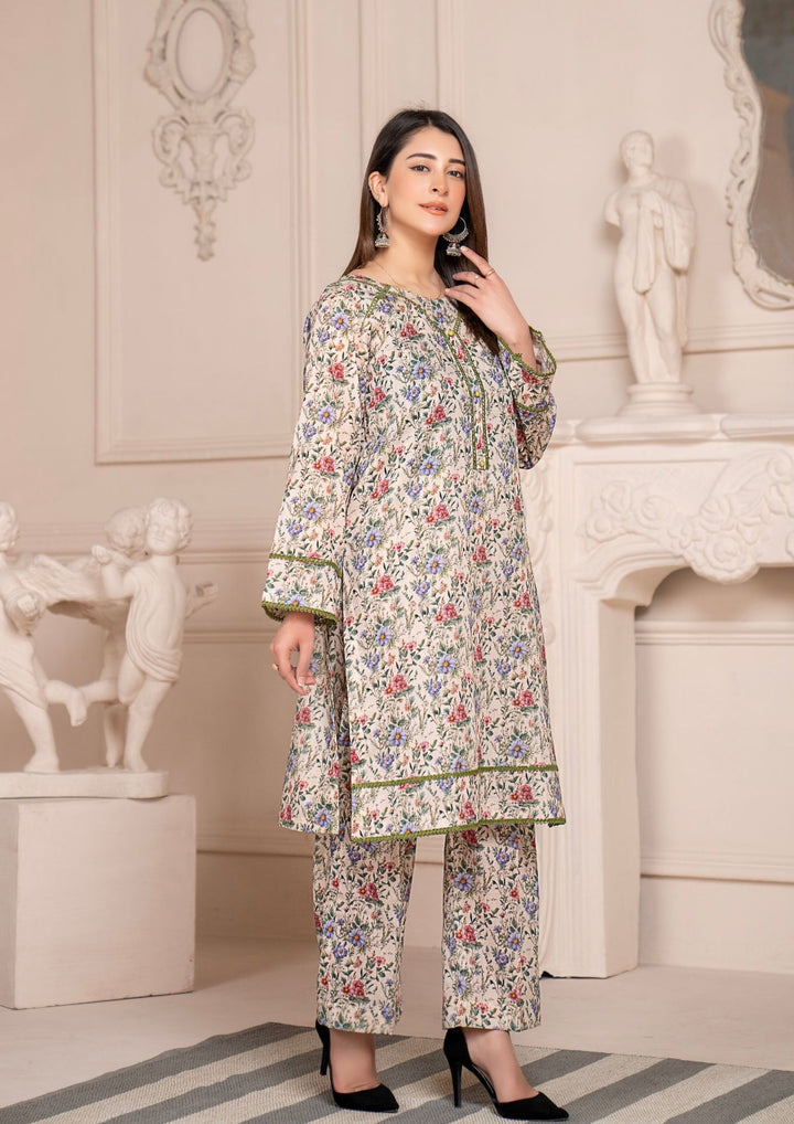2Pc Digital Print Lawn Gulmeena-G26-0024