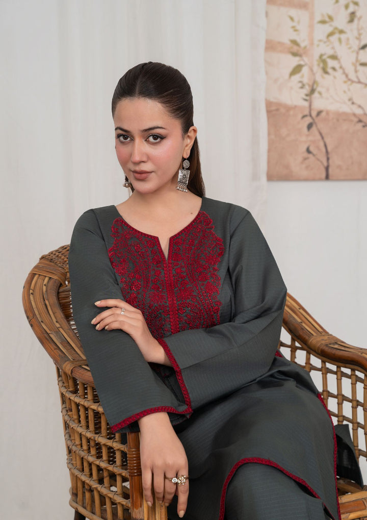 2pc Embroidered Lawn with Farshi Shalwar JASHAN-J26-0042