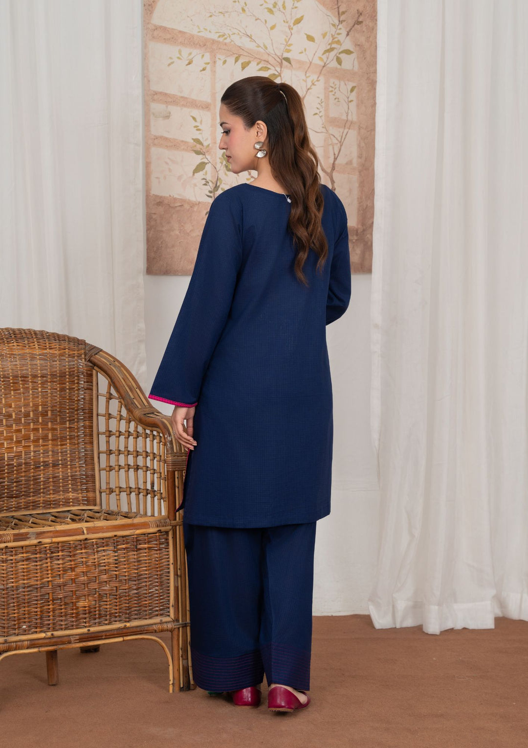 2pc Embroidered Lawn with Farshi Shalwar JASHAN-J26-0041