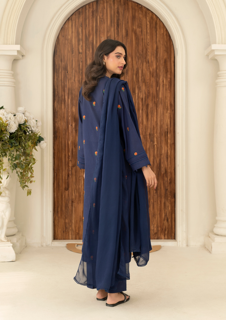 3Pc Embroidered Lawn FATAH-F25-0011