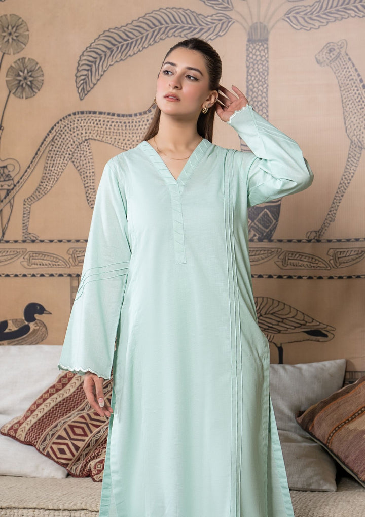 2Pc Cotton Lawn Mint Green ROZ-R26-0014
