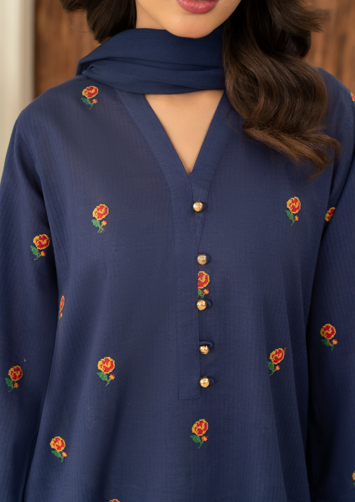 3Pc Embroidered Lawn FATAH-F25-0011