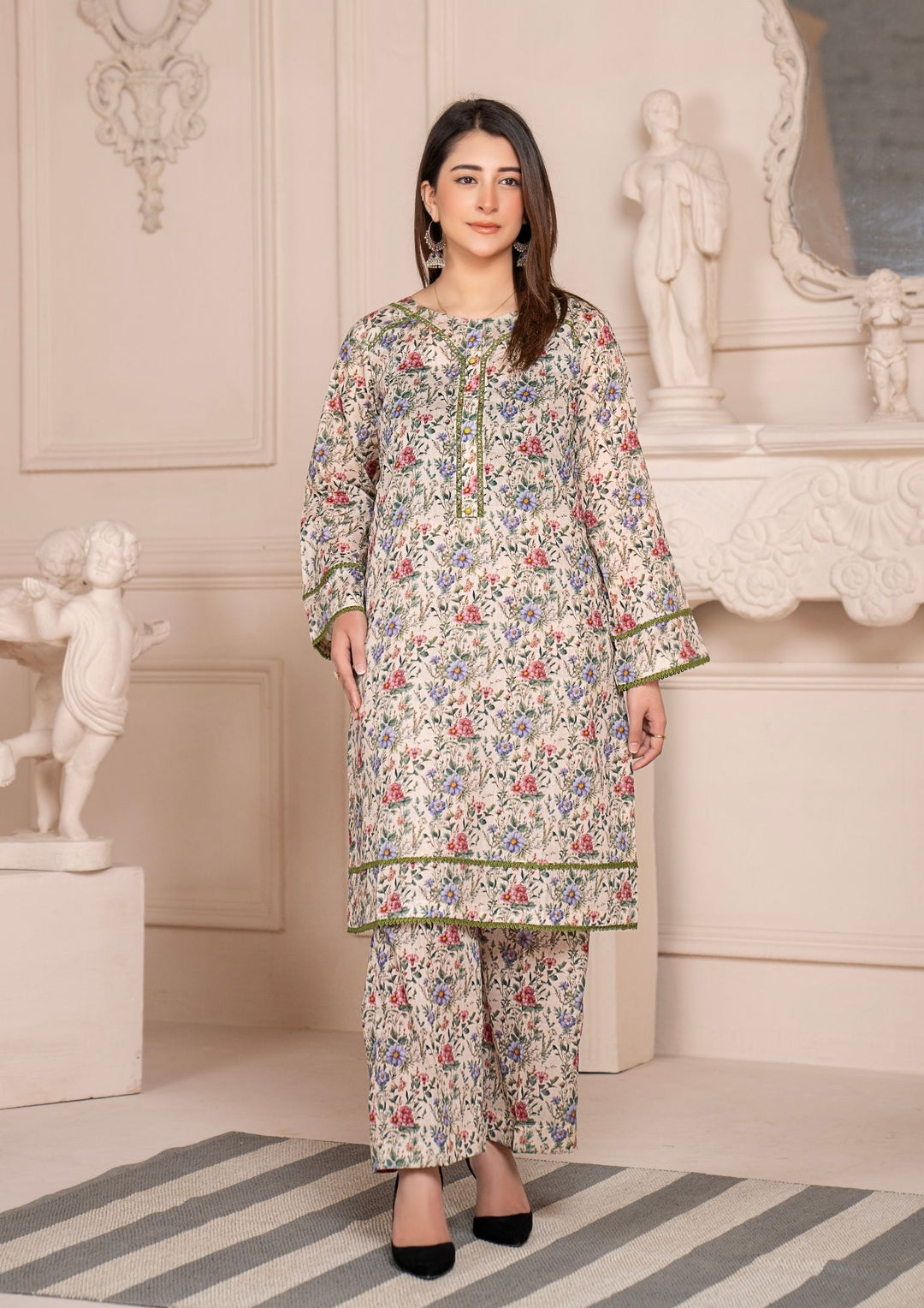 2Pc Digital Print Lawn Gulmeena-G26-0024