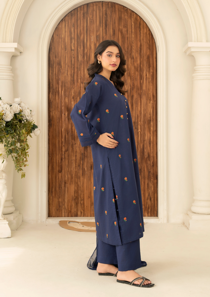 3Pc Embroidered Lawn FATAH-F25-0011