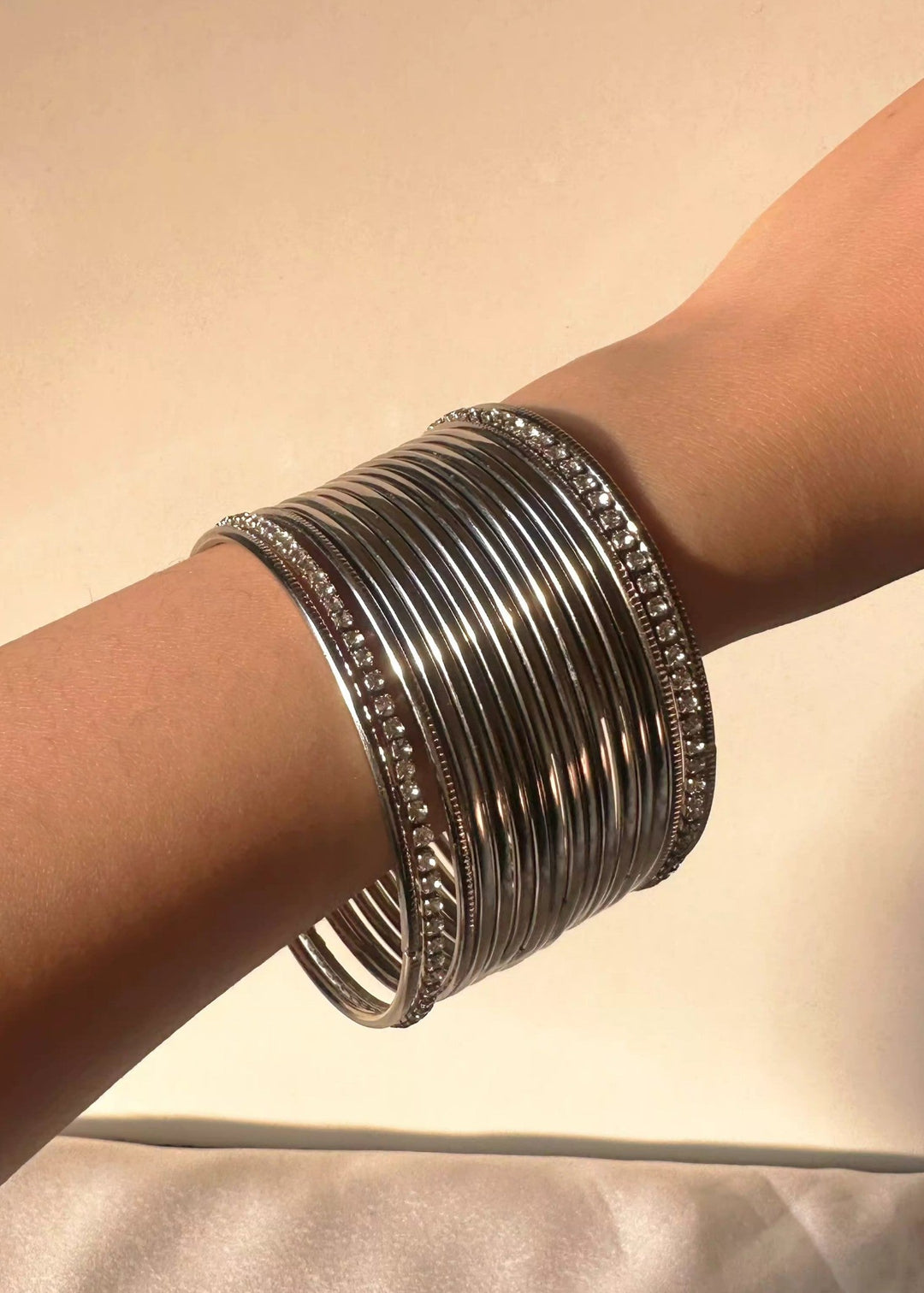 Chaandni Silver Bangles PMB-0162