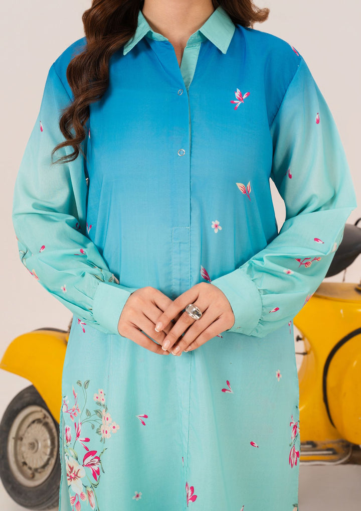 2Pc Printed Arabic Silk AMJ-S26-0001