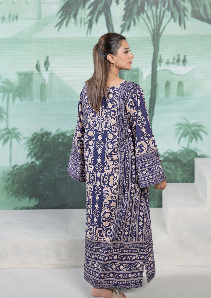 1Pc Digital Print Arabic Lawn Kaftan JUPITER-S26-0009
