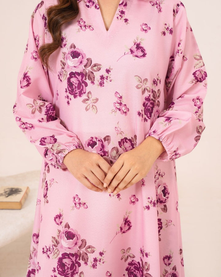 1Pc Digital Print Swiss Silk Long Tunic JUPITER-F25-0037