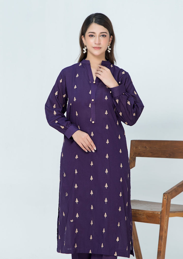 2 Pc Embroidered Lawn Cotton ELD-W25-0012